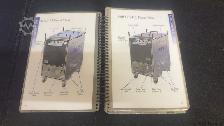 Droogijs straal machine Dry ice blaster Cold Jet Aero 75 DX / LIKE NEW