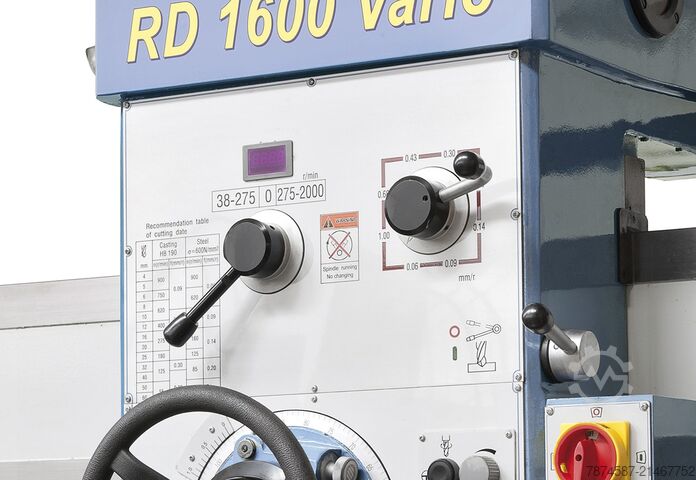Radialborrmaskin RD 1600X60 Vario Bernardo RD 1600 Vario