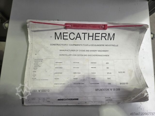 Predhladna komora Mecatherm BLOC HPII Mecatherm proofer BLOC HPII