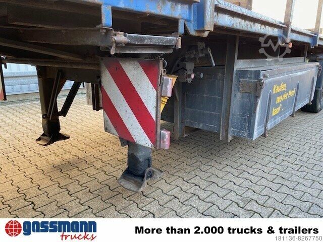 Auflieger mit Pritsche & Plane Fliegl SZS 290, Zwangsgelenkt