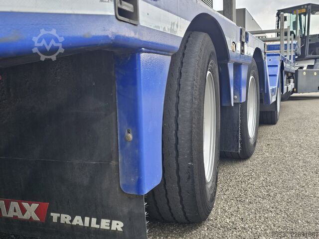 Nízký nakladač Max Trailer F-S43-1AAF / EXTENDABLE / WHEEL WELL / RADMULDEN