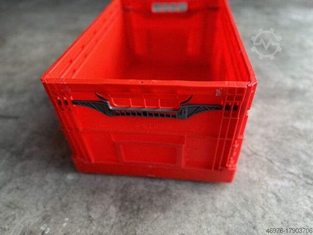 Stapeldoos 100x Klappkiste Klappbox 600x400x285mm Faltbox Stapelbox Stapelkiste