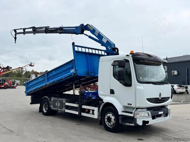 Wywrotka Renault Midlum 220 16T KIPPER+KRAAN