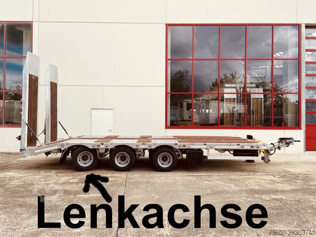 Dieplader oplegger Möslein TT 31 31 t Tridem- Tieflader 3 Achs, 8 m LadeflächeNeufahrzeug