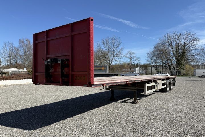 Open oplegger  2-AU Brücke / Pritsche