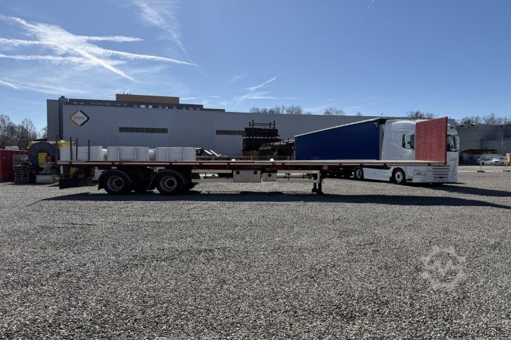 Open oplegger  2-AU Brücke / Pritsche