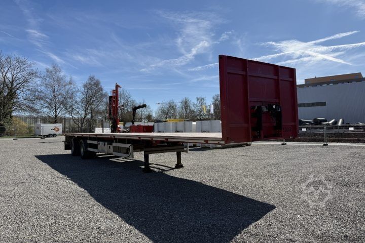 Open oplegger  2-AU Brücke / Pritsche