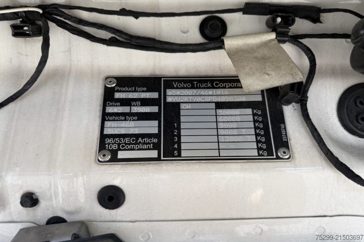 Standaard trekker Volvo FH-460 6x2T Retarder / Swiss-Vehicle