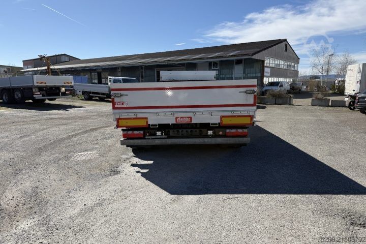 Open aanhangwagen met zeil Schwarzmüller T-Serie Brücke / Swiss-Vehicle