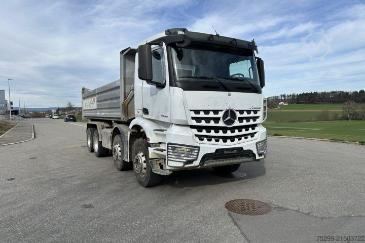 Speciale doeleinden vrachtwagen Mercedes-Benz Arocs 3245 8x4 2-SK Meiller / Swiss-Vehicle