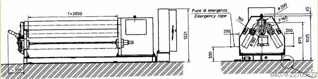 Plaatwalsmachine Faccin B42020