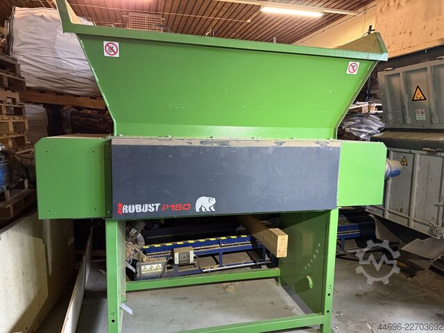  ROBUST P150 Twin - pallet crushing line