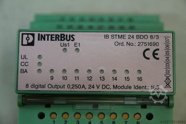 INTERBUS-ST-Digital-Ausgabemodul Phoenix - Contact IB STME 24 BDO 8/3