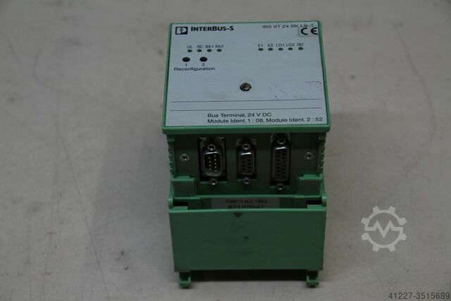 Busterminal IBS Phoenix Contact Busklemme IBS ST 24 BK LB-T