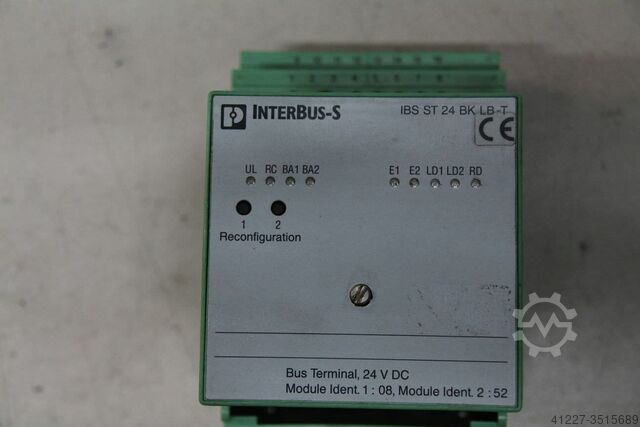 Busterminal IBS Phoenix Contact Busklemme IBS ST 24 BK LB-T
