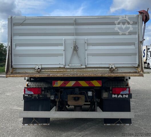 Driezijdige kipper MAN TGS 26.440  6x2 Liftachse Full Air Euro4