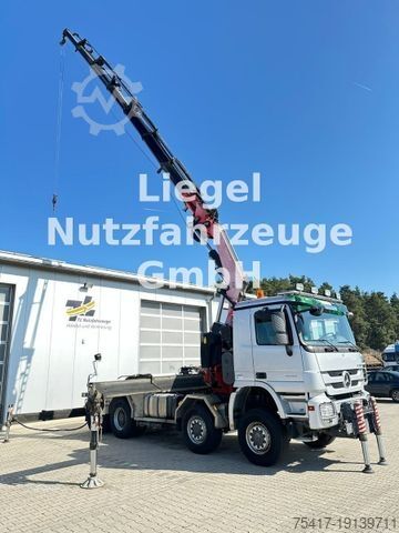 Standard SZM MERCEDES-BENZ ACTROS 4148 AK 8X8 mit Fassi Kran F660A