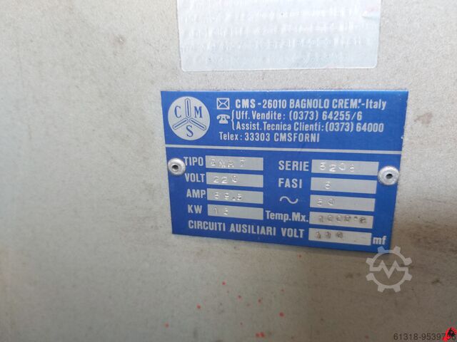 WARMTEBEHANDELINGSOVENS CMS ITALIA DMH7