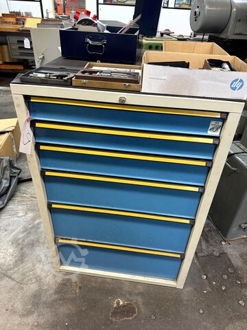 Armadio a cassetti per officina con contenuto HAHN & KOLB Werkstattschubladenschrank mit Inhalt