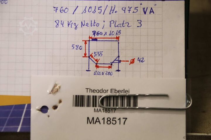 Contêiner VA unbekannt 550 Ltr
