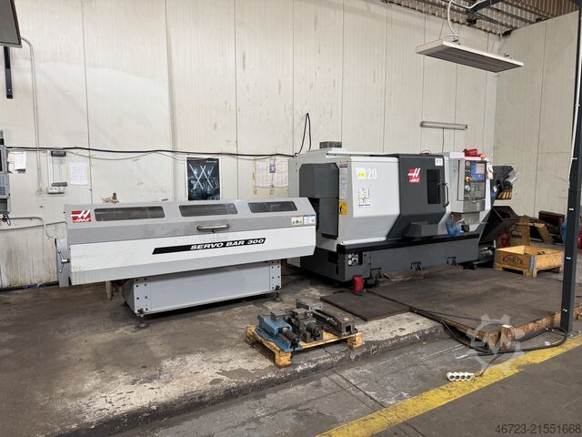 CNC-drejebænk med stanglader HAAS ST-20
