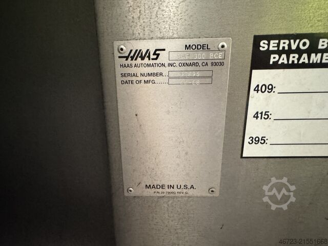 CNC-drejebænk med stanglader HAAS ST-20