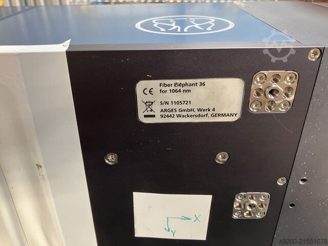 Laser beam scanner Arges Elephant 36