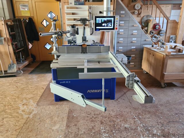 Tilting spindle moulder Format4 profil 45 Z x-motion