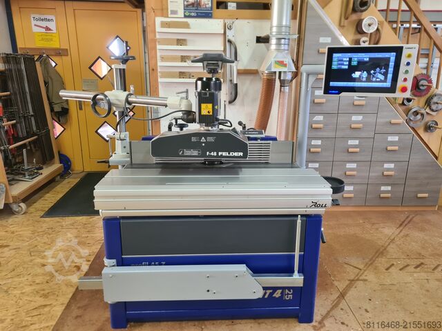 Tilting spindle moulder Format4 profil 45 Z x-motion