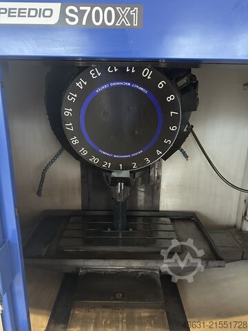 Vertical machining center Brother Speedio S 700 X1 ähnlich Fanuc Robodrill