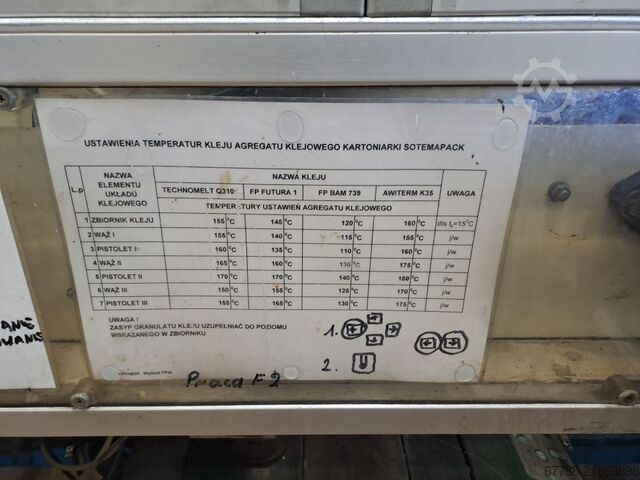 Συσκευαστική μηχανή φιαλών (case packer) SOTEMAPACK WRAP AROUND | 12 pack/h