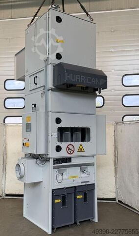 Impianto di aspirazione, aspirazione centrale, impianto di filtrazione dell'aria ambiente, aspirazio DAMBAUER GmbH - HURRICAN Tonga BG32 / ST / 27-3000