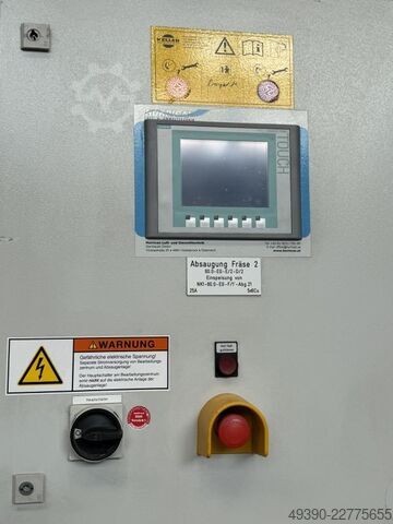 Impianto di aspirazione, aspirazione centrale, impianto di filtrazione dell'aria ambiente, aspirazio DAMBAUER GmbH - HURRICAN Tonga BG32 / ST / 27-3000