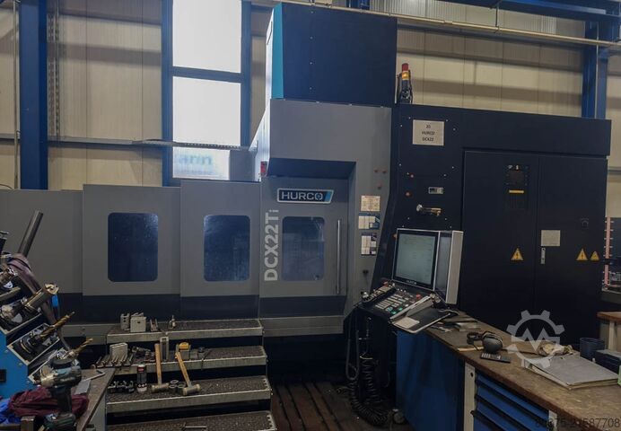 Planer-type milling machine - double column HURCO DCX 22 Ti