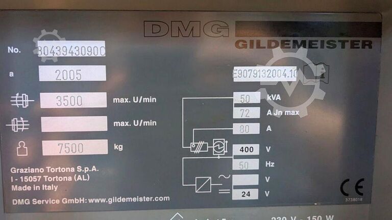 CNC lathe Gildemeister CTX 510