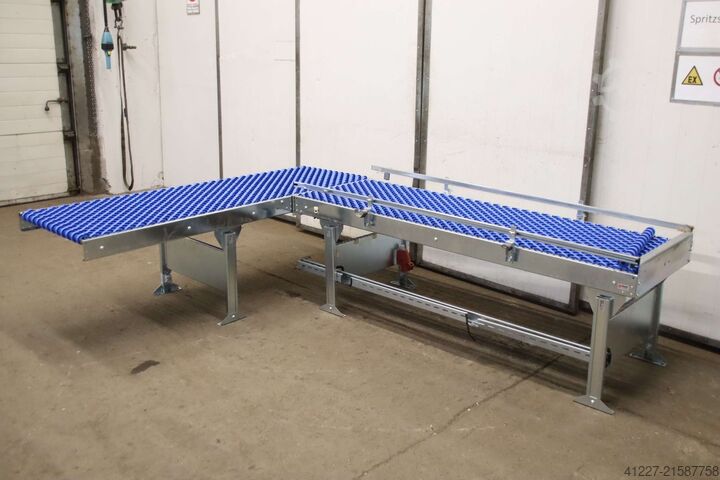 Rollenbahn 2-teilig 2,0/2,0 m unbekannt Bahnbreite 600 mm