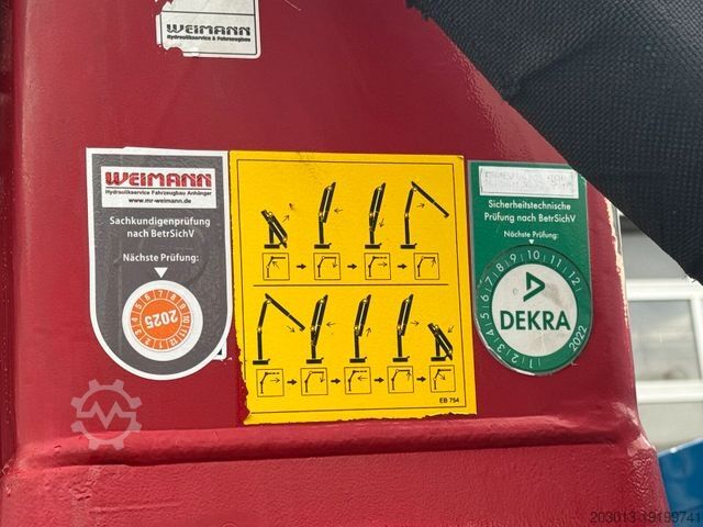 Camión de plataforma MERCEDES-BENZ ACTROS 2545 6x2 Pritsche Kran Palfinger PK20001K