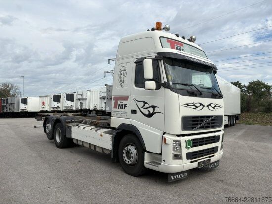 Φορτηγό εναλλασσόμενου αμαξώματος VOLVO FH12 420, 6X2, BDF, SCHALTGETRIEBE/MANUELL, TACHOSCHEIBE/ANALOG