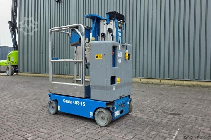 Articulated boom lift Genie GR15 Electric, Batteries 2024, 6.5m Working Height