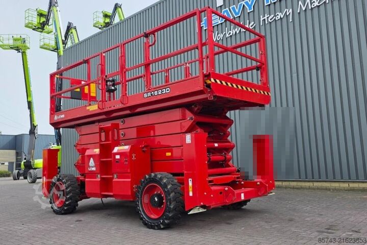 Ollós emelő LGMG SR1623D Diesel 4x4 Drive, 18m Working Height, 680