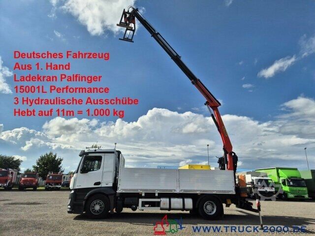 Autocarro con cassone fisso Mercedes-Benz Antos 1836 PK 15001L 11m = 1t. 5+6 Steuerkreis