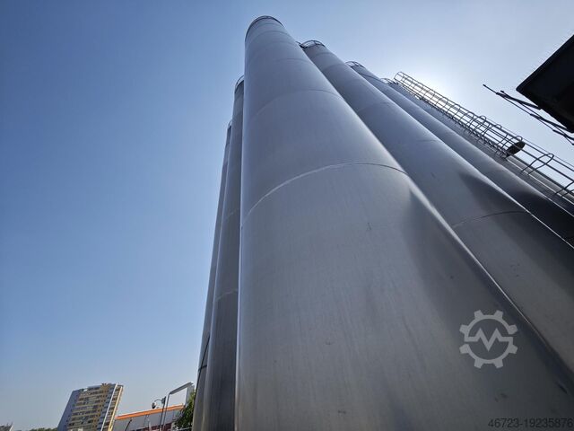 70 ton aluminium silo's  