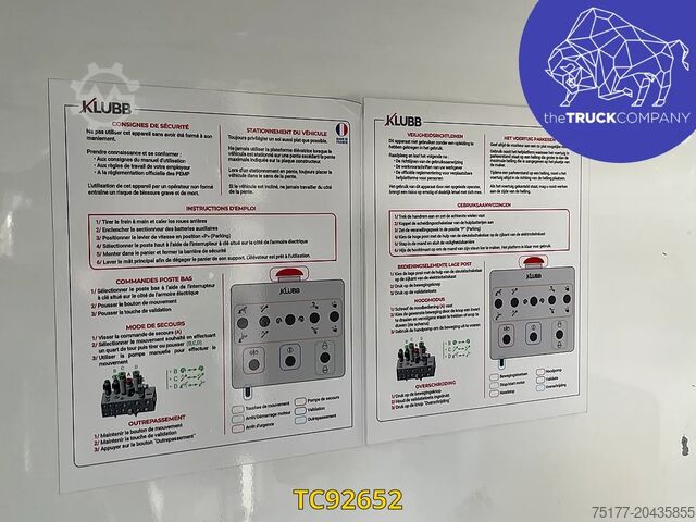 Platforma de ridicare Nissan E-NV200 hoogtewerker nacelle