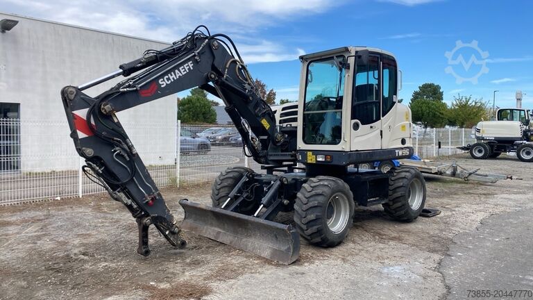 Mobiele graafmachine Terex-Schaeff TW 95 Yanmar