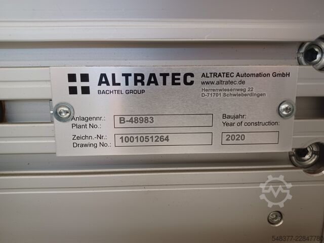 Nastro trasportatore Altratec Umlaufförderer Stauend (Kette)
