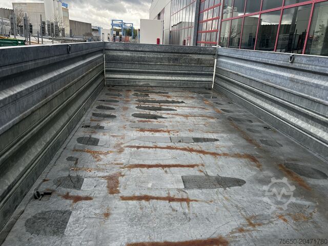 Sklopný přívěs Schmid Fahrzeugbau DK 135 AR 13,5 t Tandemkipper mit Aufsatzbordwänden