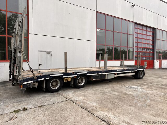 Nízkoložný přívěs Müller Mitteltal D3  3 Achs Tieflader 9 m, Verzinkt, Wenig Benutzt