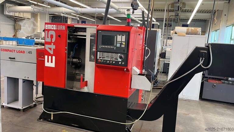 Automata rúd eszterga EMCO EMCOTURN E45