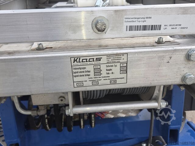 Leiteraufzug Klaas HV 26/6 KA
