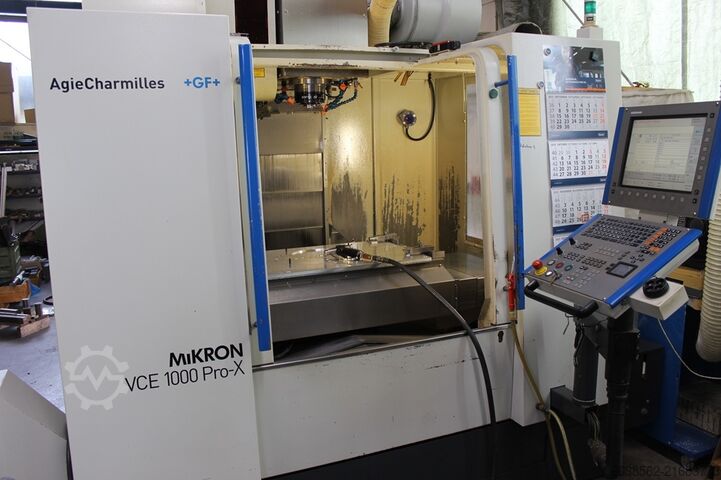 Vertical machining center Mikron VCE 1000 Pro-X